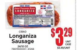 Jetro CIBAO Longaniza Sausage offer