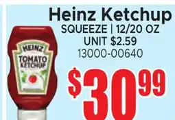 Jetro Heinz Ketchup offer