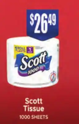 Jetro Scott Tissue offer