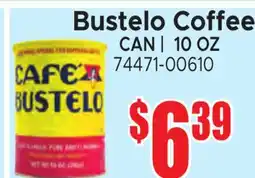 Jetro Bustelo Coffee offer