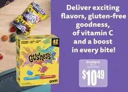 Jetro Gushers offer