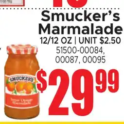 Jetro Smucker's Marmalade offer