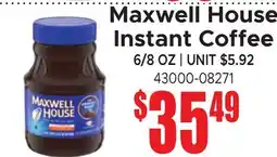 Jetro Maxwell House Instant Coffee offer