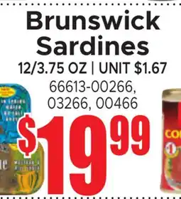 Jetro Brunswick Sardines offer