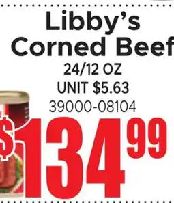Jetro Libby's Corned Beef offer