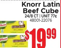 Jetro Knorr Latin Beef Cube offer