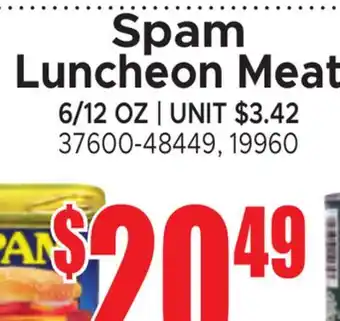 Jetro Spam Luncheon Meat offer