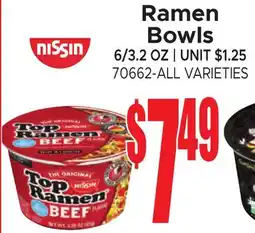 Jetro Ramen Bowls offer