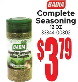 Jetro BADIA Complete Seasoning offer