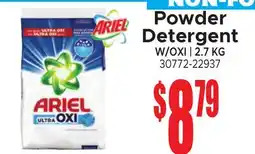 Jetro ARIEL POWDER DETERGENT offer
