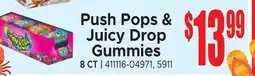 Jetro Push Pops & Juicy Drop Gummies offer