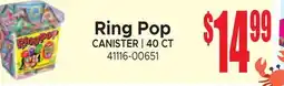 Jetro Ring Pop offer