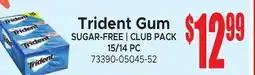 Jetro Trident Gum offer