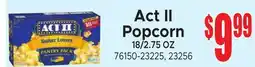 Jetro Act II Popcorn offer
