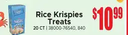 Jetro Rice Krispies Treats offer