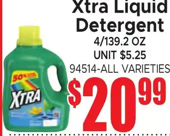 Jetro Xtra Liquid Detergent offer