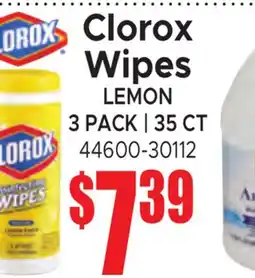 Jetro Clorox Wipes LEMON offer