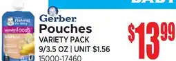 Jetro Gerber Pouches offer