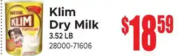 Jetro Klim Dry Milk offer