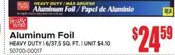 Jetro Aluminum Foil offer