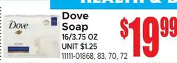 Jetro Dove Soap offer