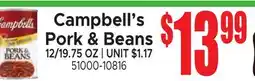 Jetro Campbell's Pork & Beans offer