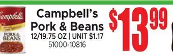 Jetro Campbell's Pork & Beans offer