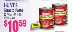 Jetro HUNT'S Tomato Paste offer