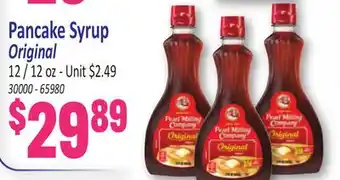 Jetro Pancake Syrup Original offer