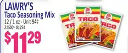 Jetro LAWRY'S Taco Seasoning Mix offer