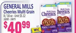 Jetro GENERAL MILLS Cheerios Multi Grain offer