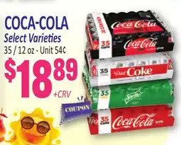Jetro COCA-COLA Select Varieties offer
