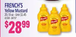 Jetro FRENCH'S Yellow Mustard offer