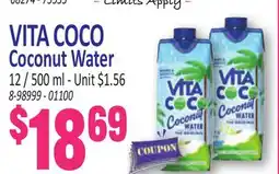 Jetro VITA COCO Coconut Water offer