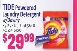 Jetro TIDE Powdersed Laundry Detergent w/ Downy offer
