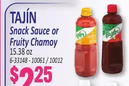 Jetro TAJΓN Snack Sauce or Fruity Chamoy offer