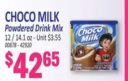 Jetro CHOCO MILK Powdered Drink Mix offer