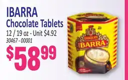Jetro IBARRA Chocolate Tablets offer