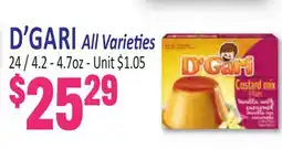 Jetro D'GARI All Varieties offer