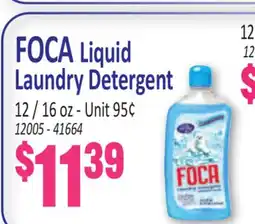 Jetro FOCA Liquid Laundry Detergent offer
