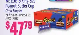 Jetro REESE'S King-Size Peanut Butter Cup Oreo Singles offer
