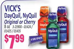 Jetro VICK'S DayQuil, NyQuil Original or Cherry offer