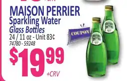 Jetro MAISON PERIER Sparkling Water Glass Bottles offer