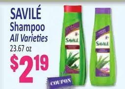 Jetro SAVILÉ Shampoo offer
