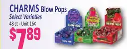Jetro CHARMS Blow Pops offer