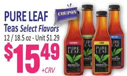 Jetro PURE LEAF Teas Select Flavors offer