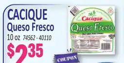 Jetro CACIQUE Queso Fresco offer
