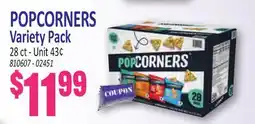 Jetro POPCORNERS Variety Pack offer