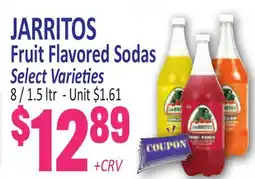 Jetro JARRITOS Fruit Flavored Sodas offer