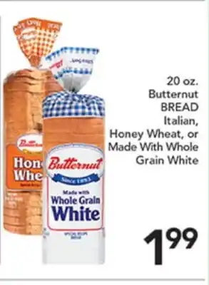 Pete's Fresh Market 20 oz. Butternut BREAD offer